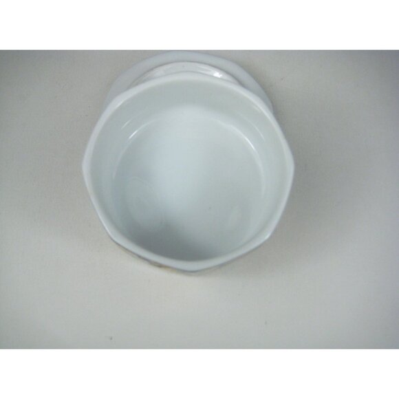 Kutani Takahashi Octagon Trinket Box Japan Floral Bird Vintage Lidded Porcelain - Picture 11 of 13